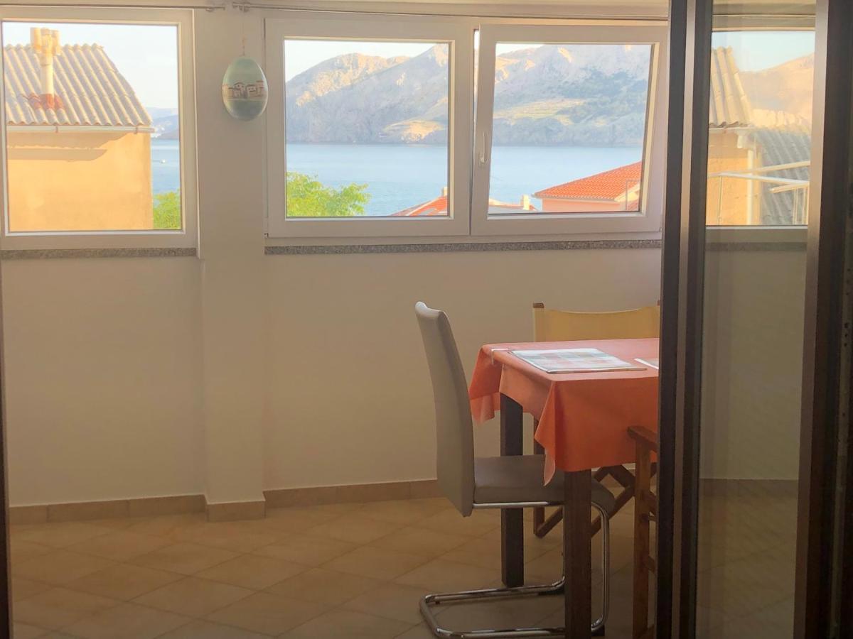 Studio Neven With Sea View Baška Extérieur photo
